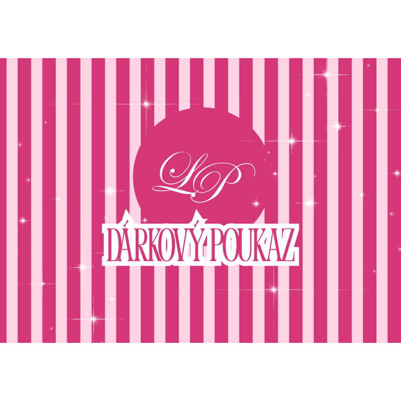 Dárkový certifikát | LaserPlasticshop.cz