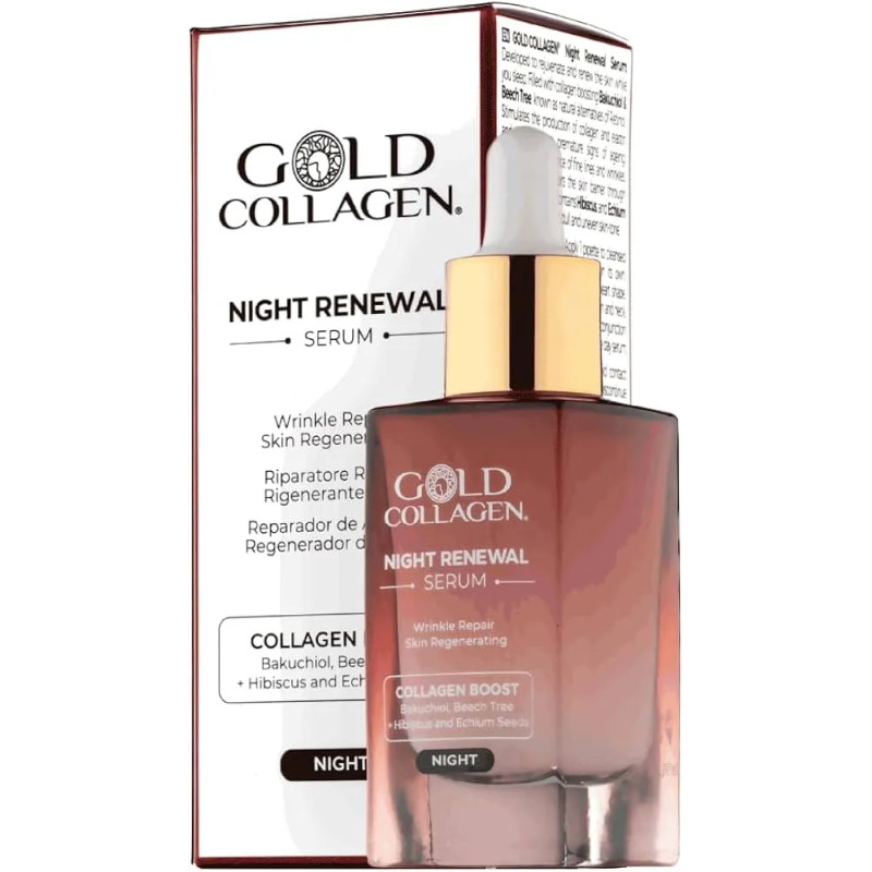 Gold Collagen Night Renewal serum